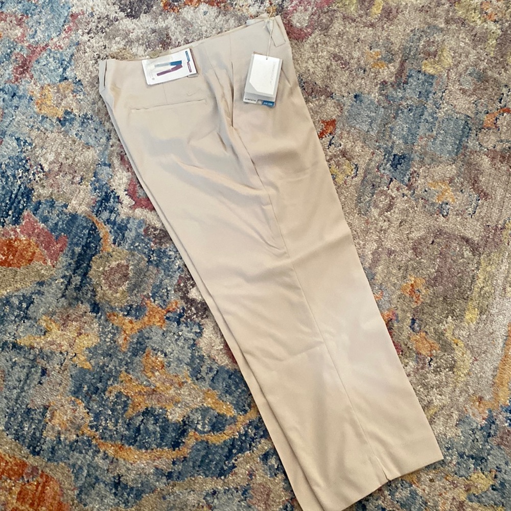 NEW Nike Golf DriFit Khaki